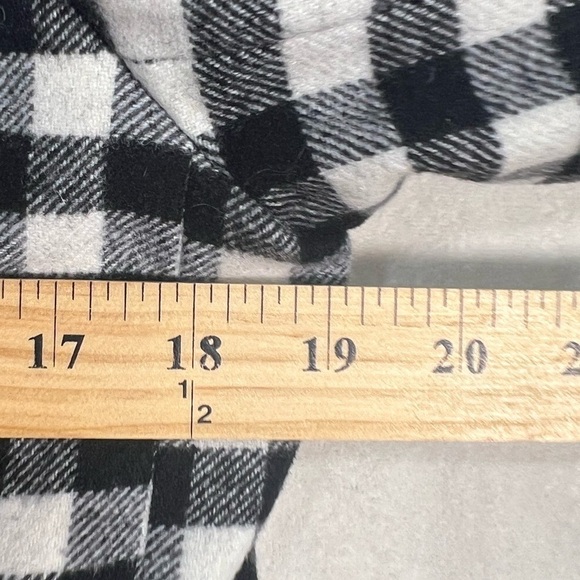 J Crew Size 8 Wool Blackwatch Tartan Gingham Brass Button Large Check Blazer EUc - Picture 9 of 14